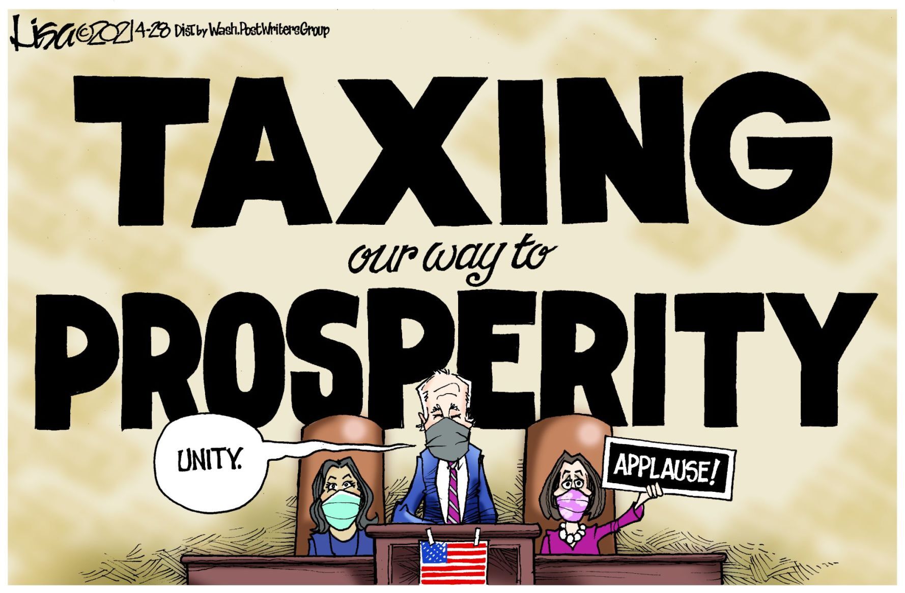 Lisa Benson cartoon